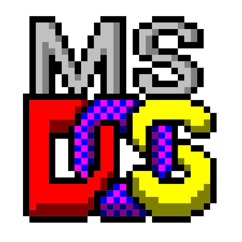 MS Dos 徽标