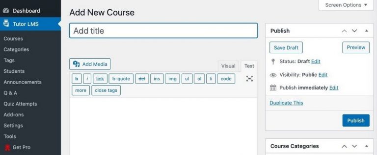 How to Create an Online Course Website for Free