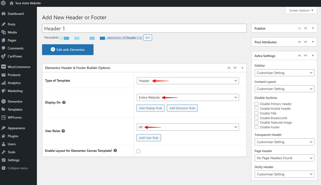 creating-your-header-and-footer-with-astra-or-elementor