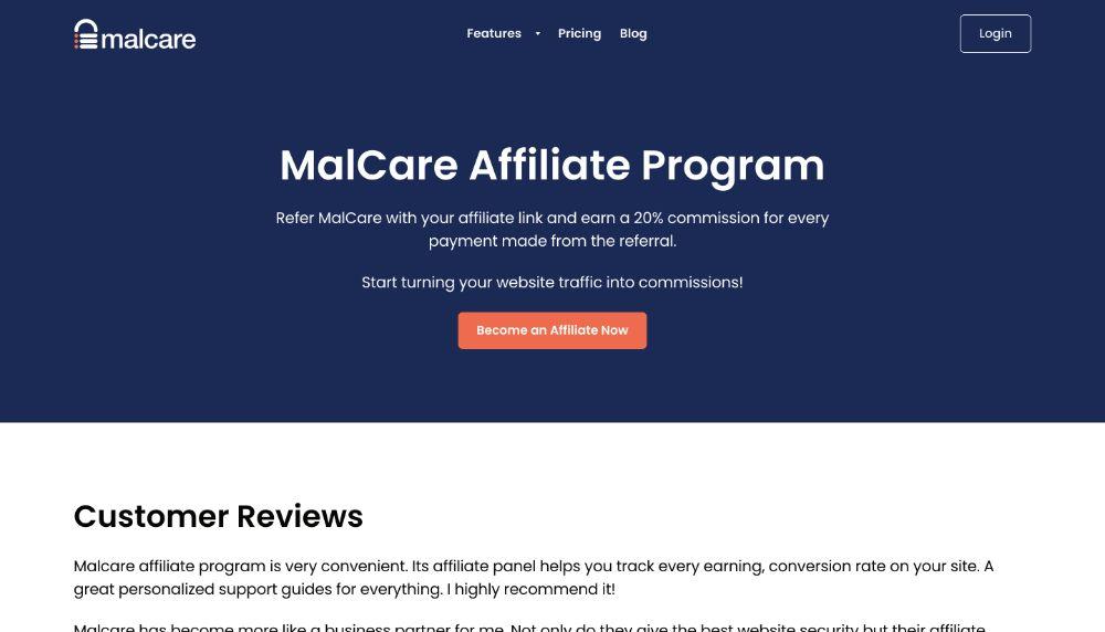 malcare affiliate program