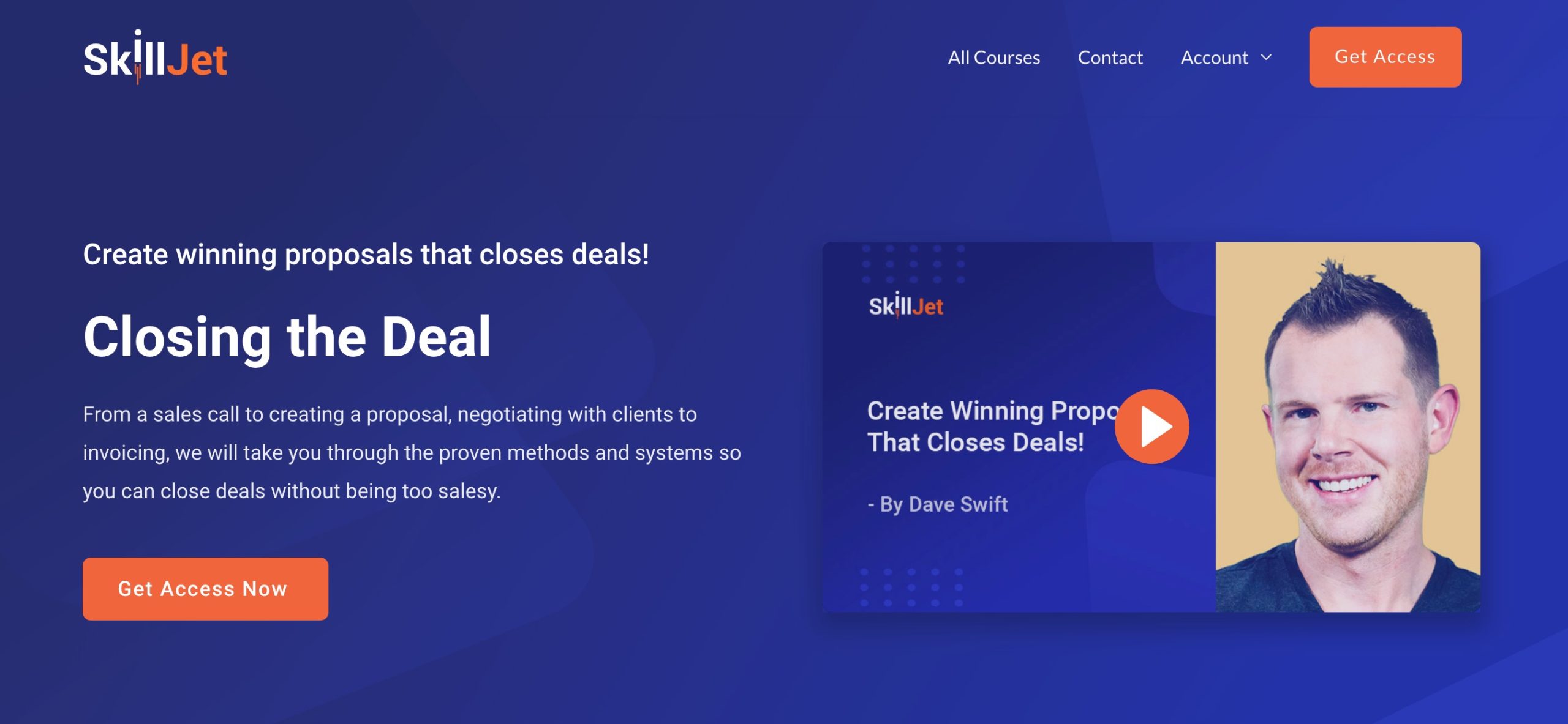 SkillJet - Closing Deal 