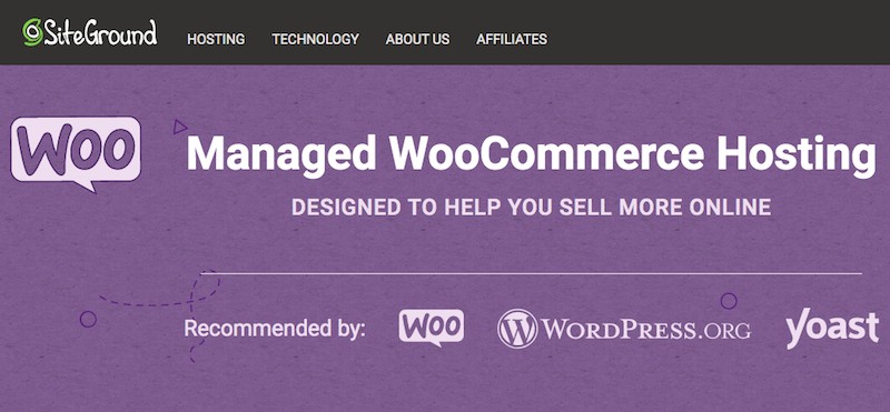 SiteGround WooCommerce 托管