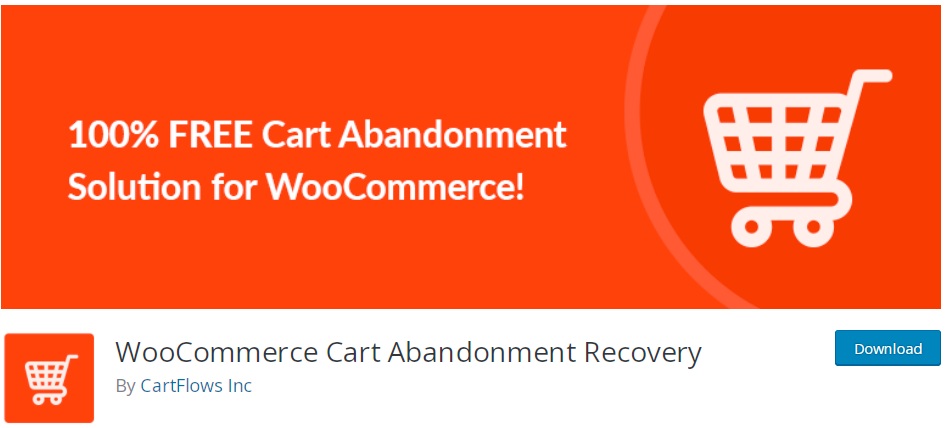 WooCommerce Cart Abandonment Recovery By CartFlows Inc