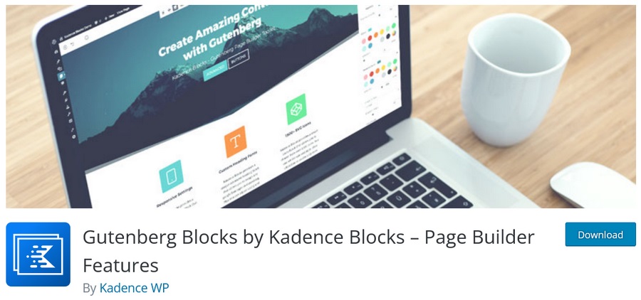 Kadence Blocks 的 Gutenberg Blocks