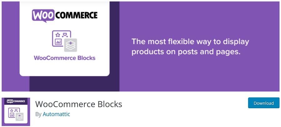 WooCommerce Blocks plugin