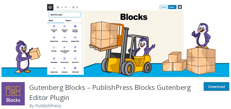 PublishPress Blocks for Gutenberg
