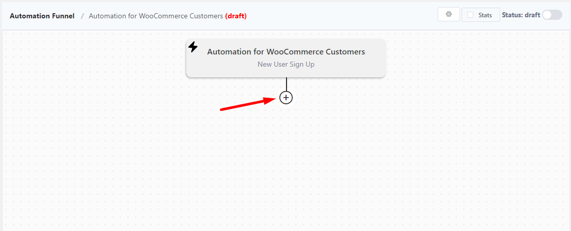 FluentCRM automation for the WooCommerce customers