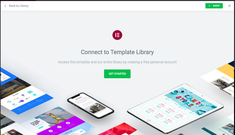 Connect to Template Library