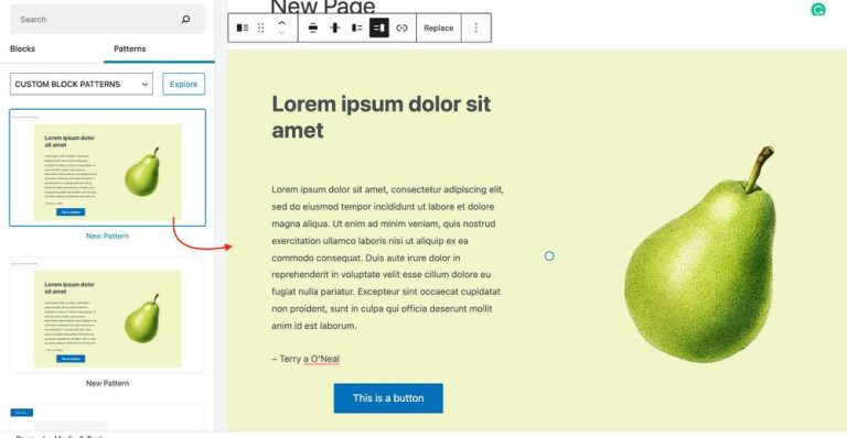 How to Create and Register Block Patterns in WordPress