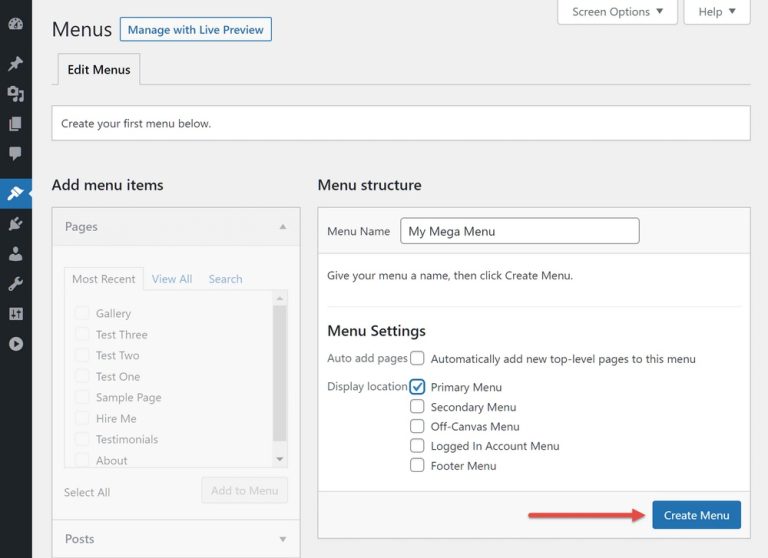 How to Build a Stunning Mega Menu on a WordPress in 2023