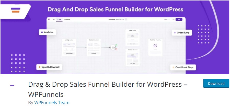 WordPress的WPFunnels