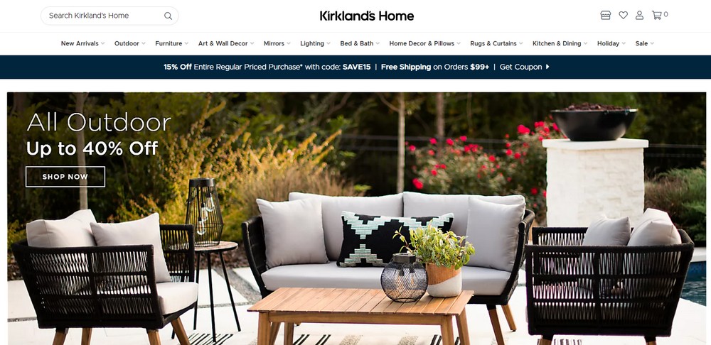 Kirkland homepage