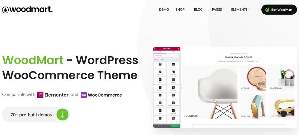 Woodmart WordPress theme