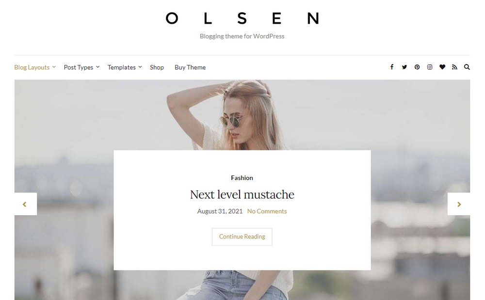  Olsen Pro theme