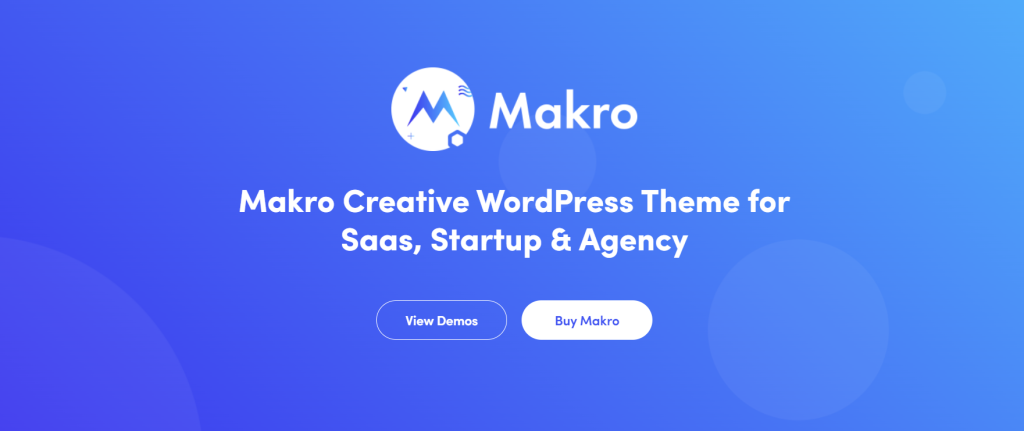 Macro WordPress theme