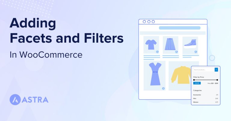 WooCommerce filters and facets
