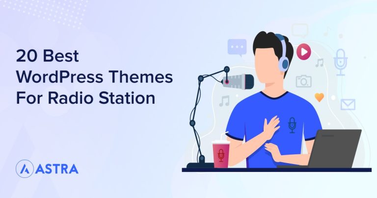 WordPress radio station themes