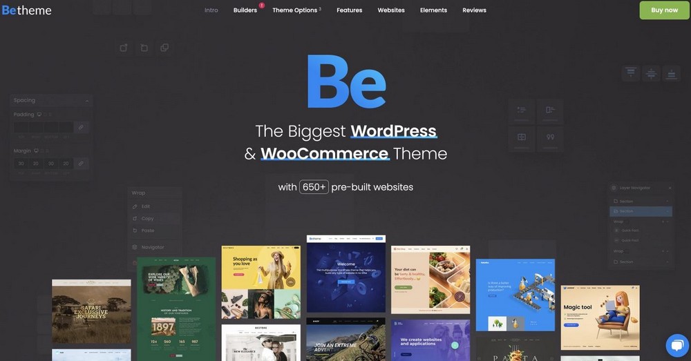 Be WordPress theme