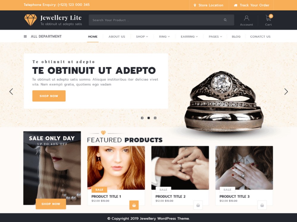 Jewellery lite home page 
