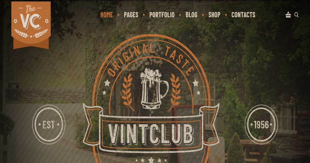 VintClub WooCommerce theme