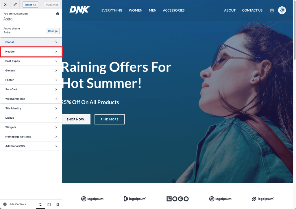How to Create a Mobile Menu Header Builder
