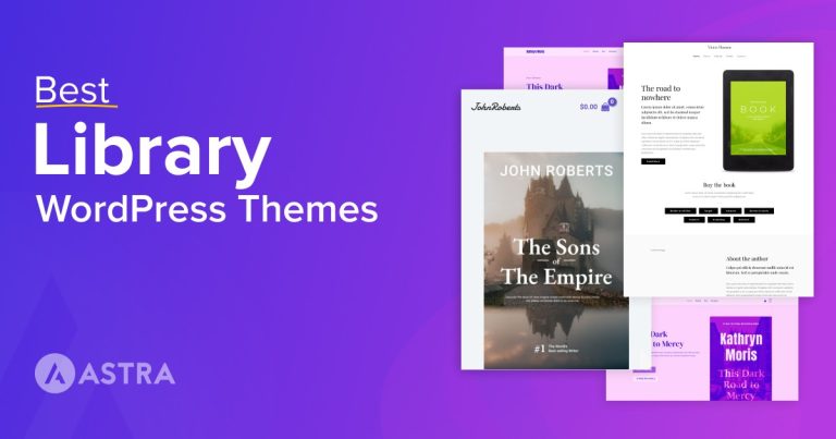 Best WordPress library themes