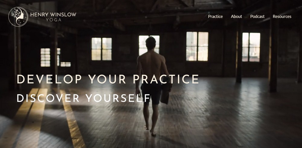 gym website example