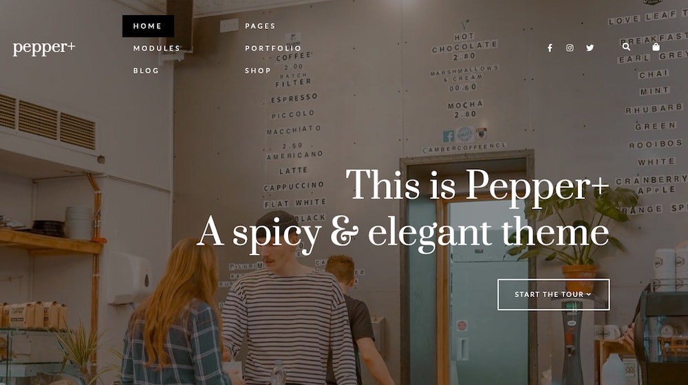 Pepper+ WordPress Theme 
