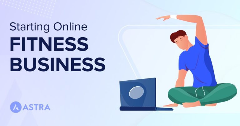 start online fitness business