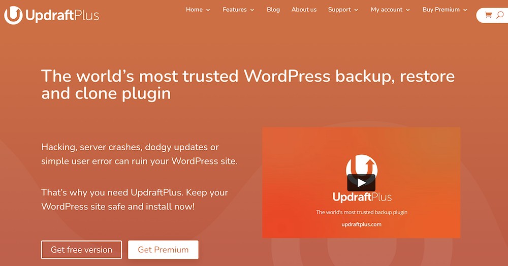 UpdraftPlus: WordPress backup plugin