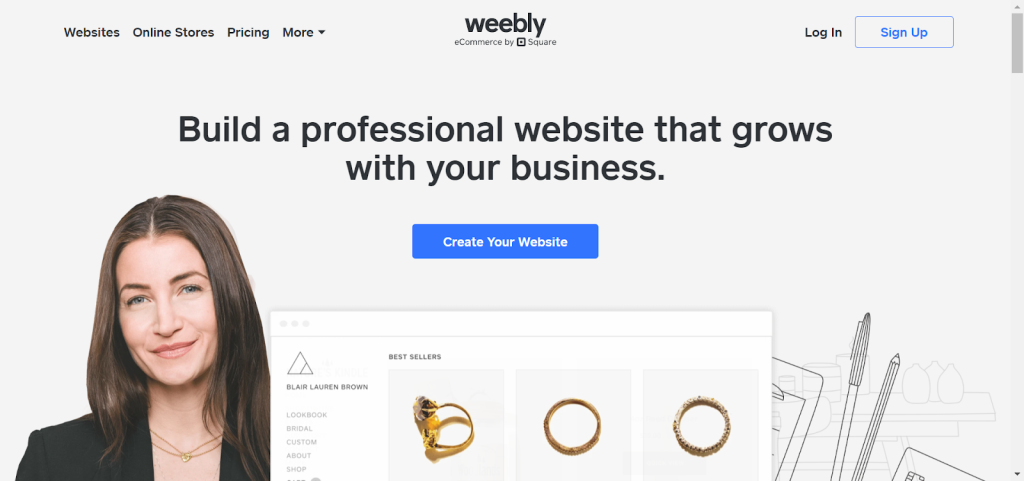 weebly flexible cms 