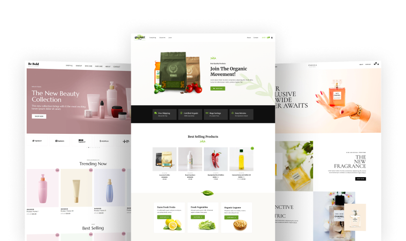 33+ FREE Ecommerce Website Templates and Designs