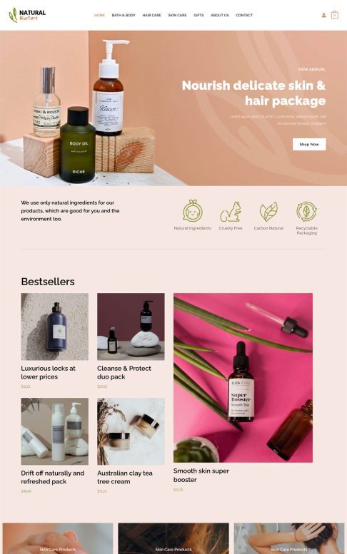 Beauty Products Store