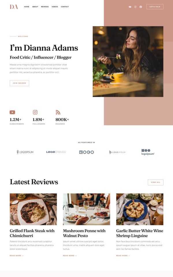 Food Blogger & Influencer