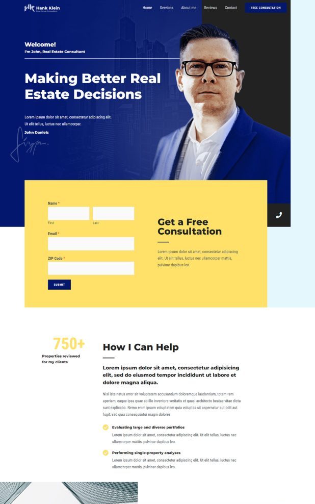Real Estate Consultant