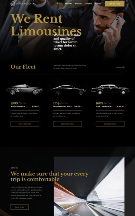 Limousine Rental Agency