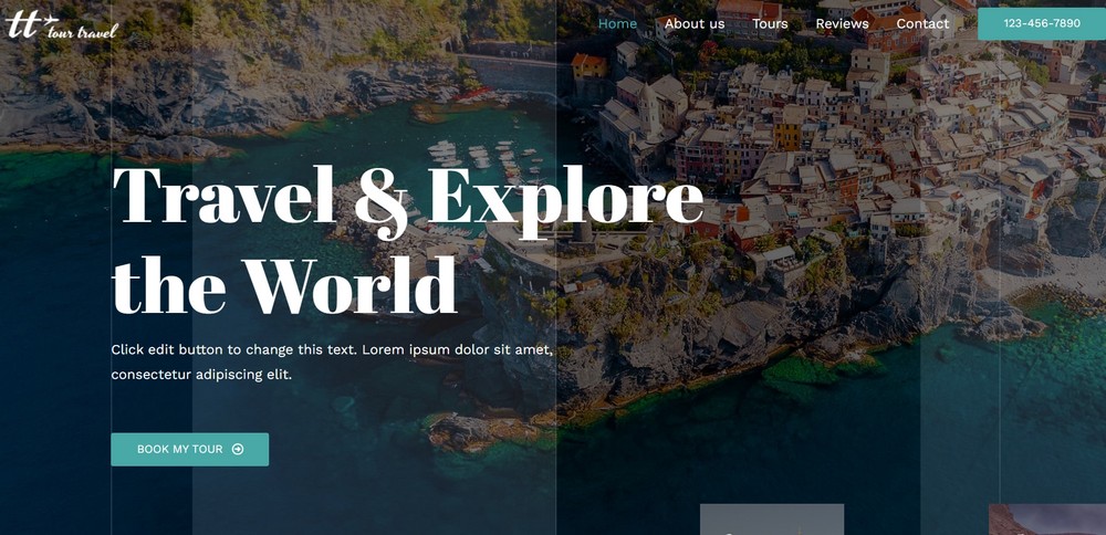travel agency - travel website templates
