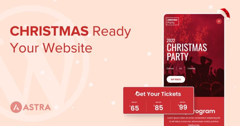 Christmas ready your website