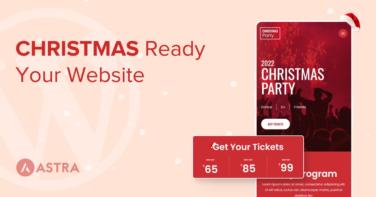 Christmas ready your website