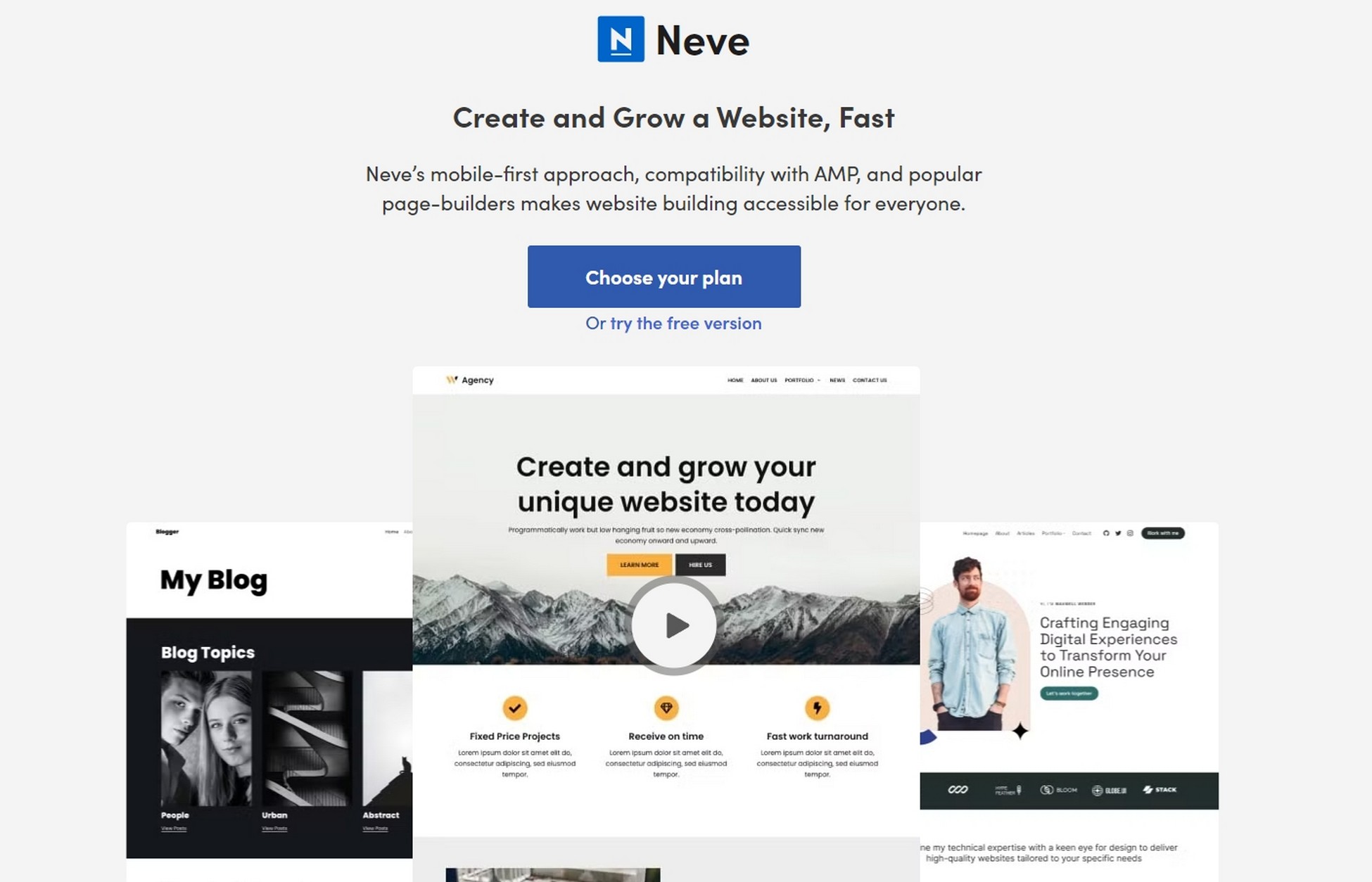 Neve – Lightweight and Multipurpose