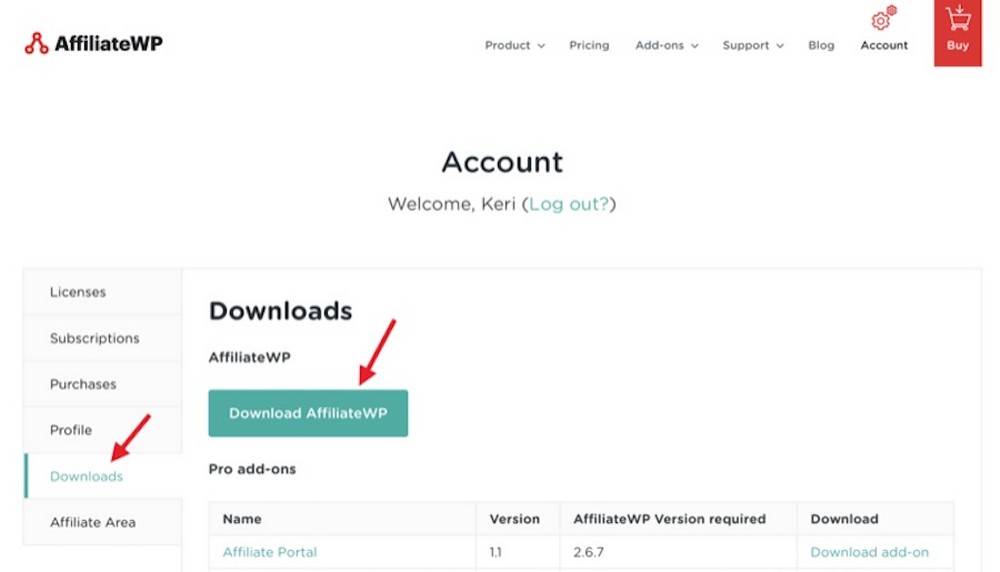 download affiliatewp