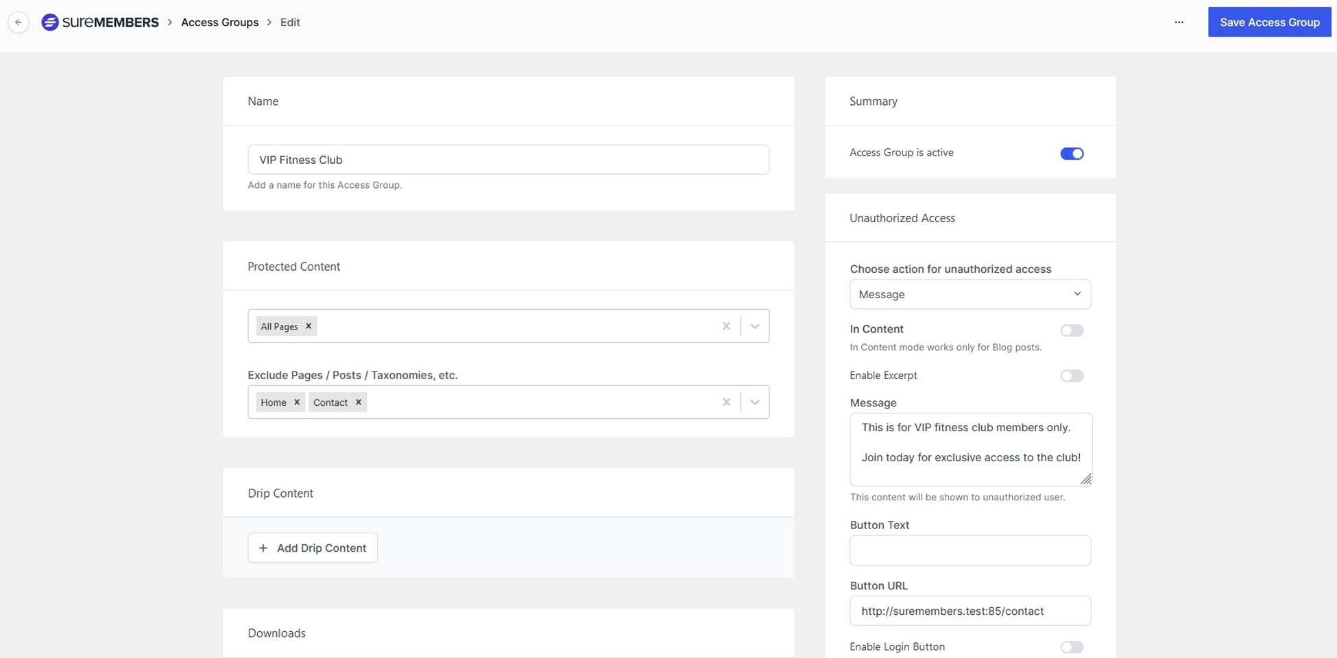 exclude pages, posts, taxonomies