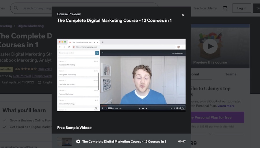 complete digital marketing course