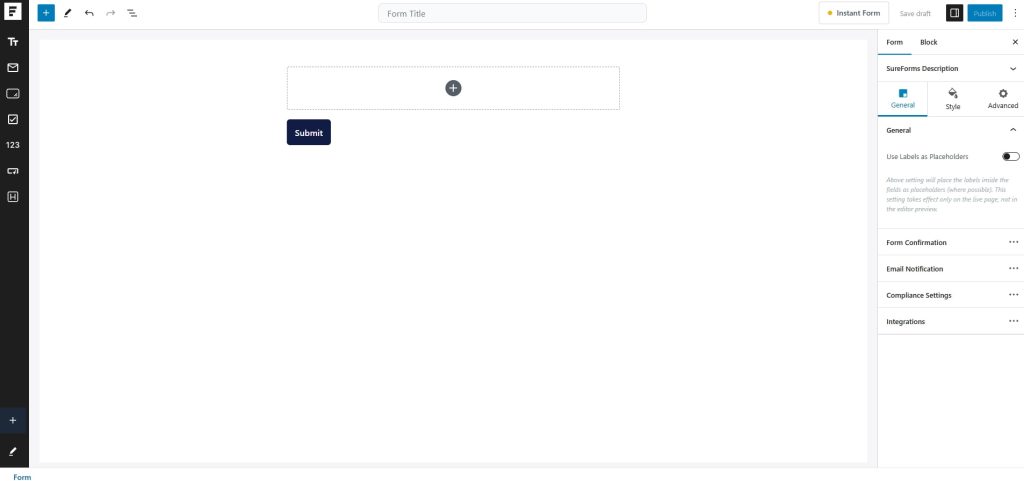 Build Form From Scratch
