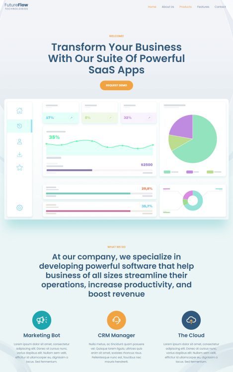 SaaS App Company