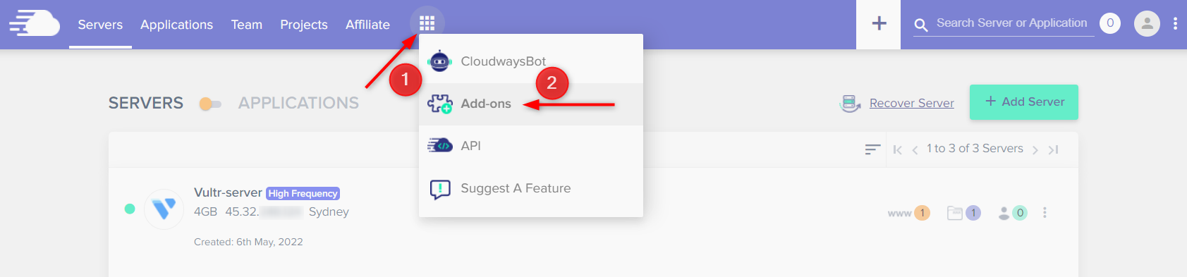 adding Astra addon