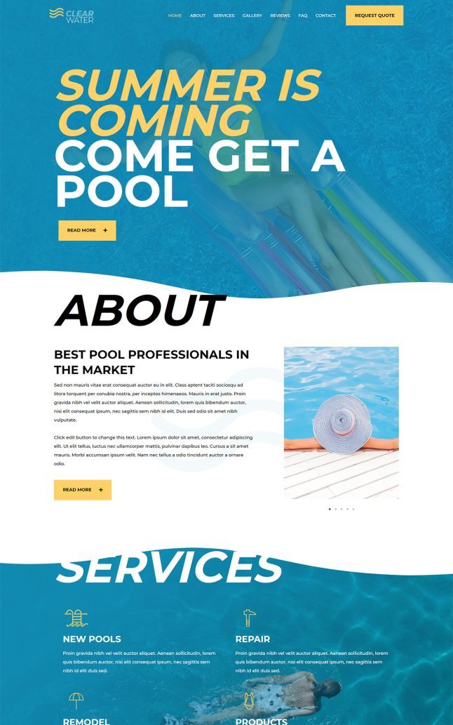 Swimming Pool Services