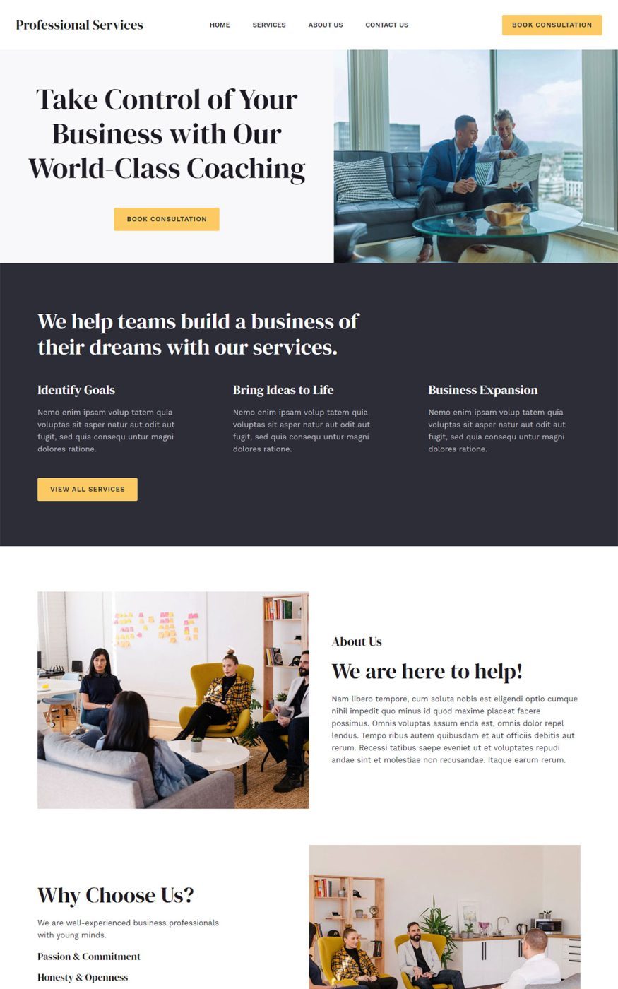 Professional Services