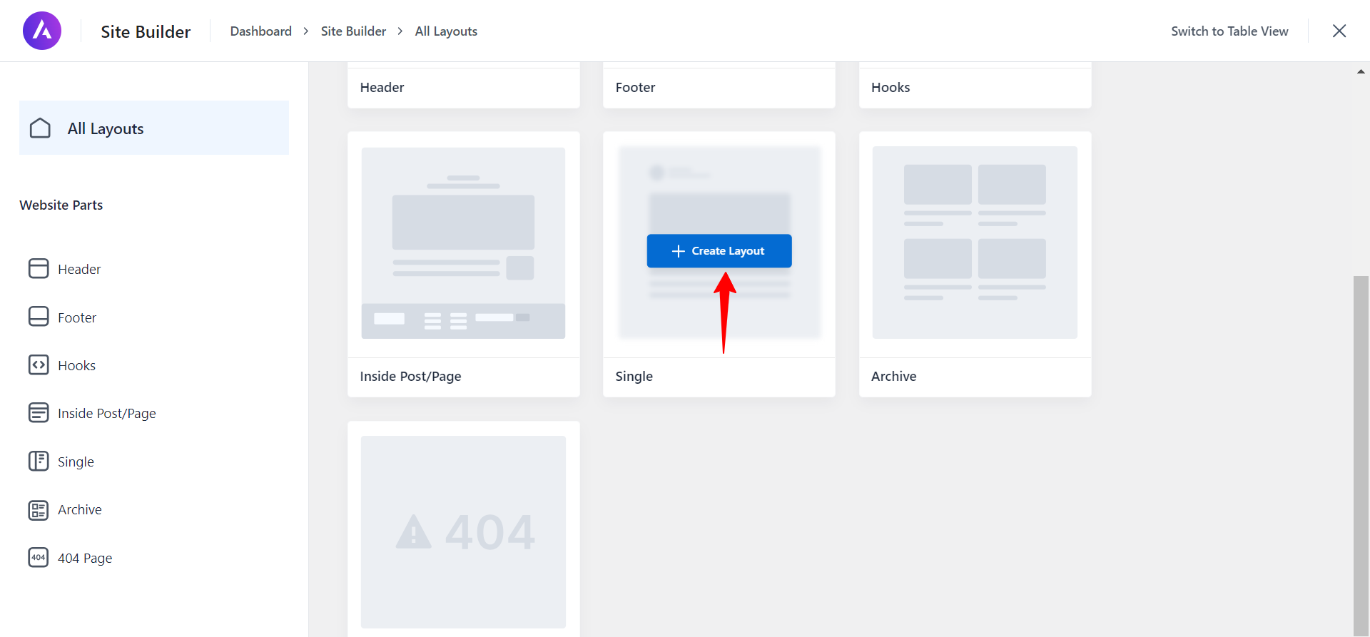beo templates in caterzen: create and customize your... Custom Template in Astra