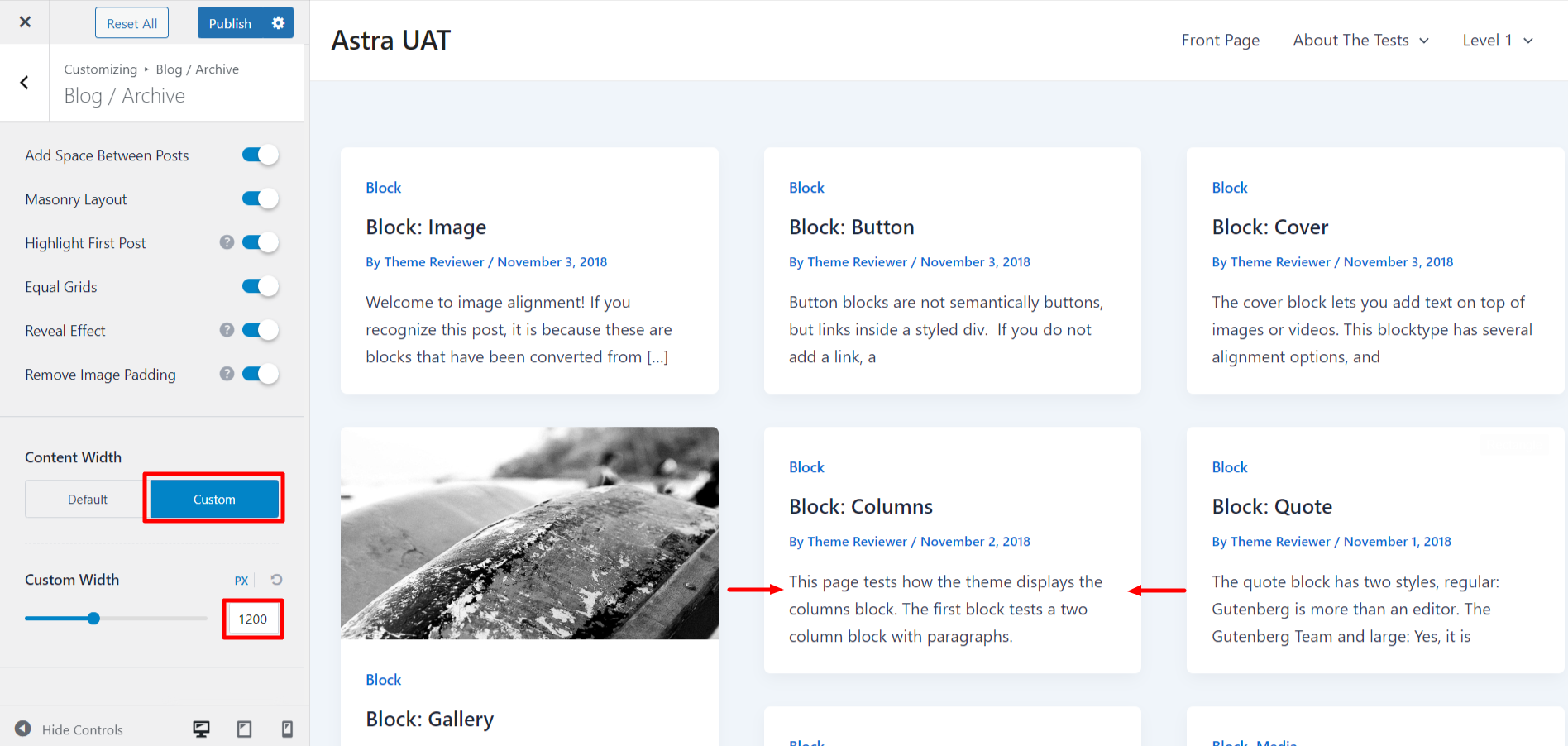 How to Design an Archive Page Using the Blog Pro Module of Astra?